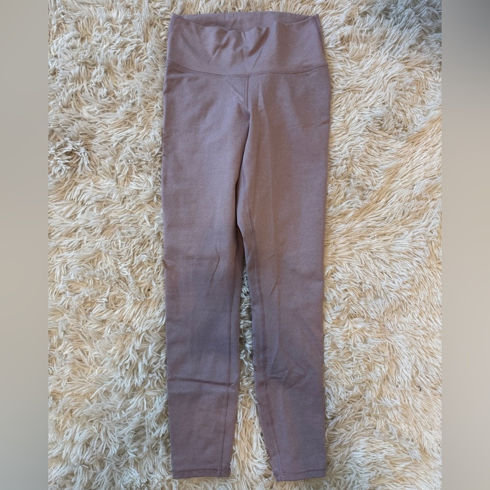 Fabletics Define PowerHold® High-Waisted 7/8 Leggings Lilac Purple